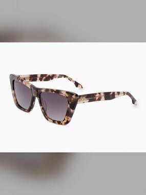 Carolina Lemke Tortoise Square Sunglasses - Brown